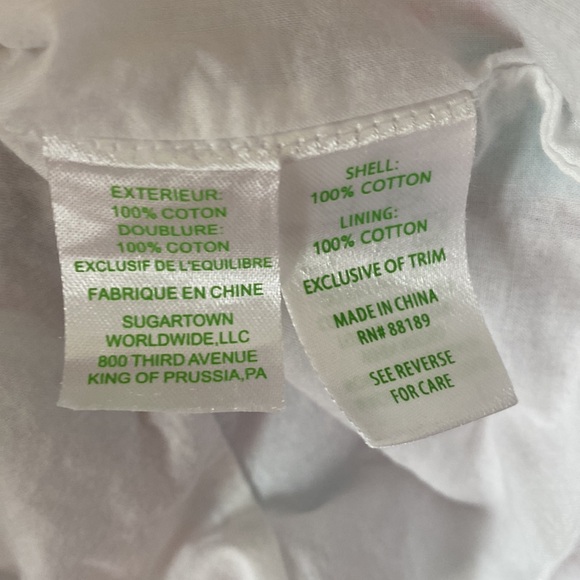 Lilly Pulitzer Dress size 2 seashell beach dress red pink blue white - Picture 9 of 9